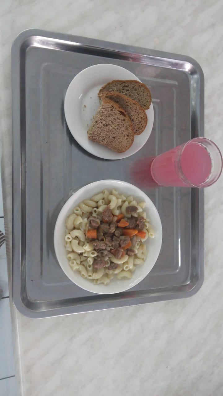 Тегін тамақтануды ұйымдастырудан көрініс.