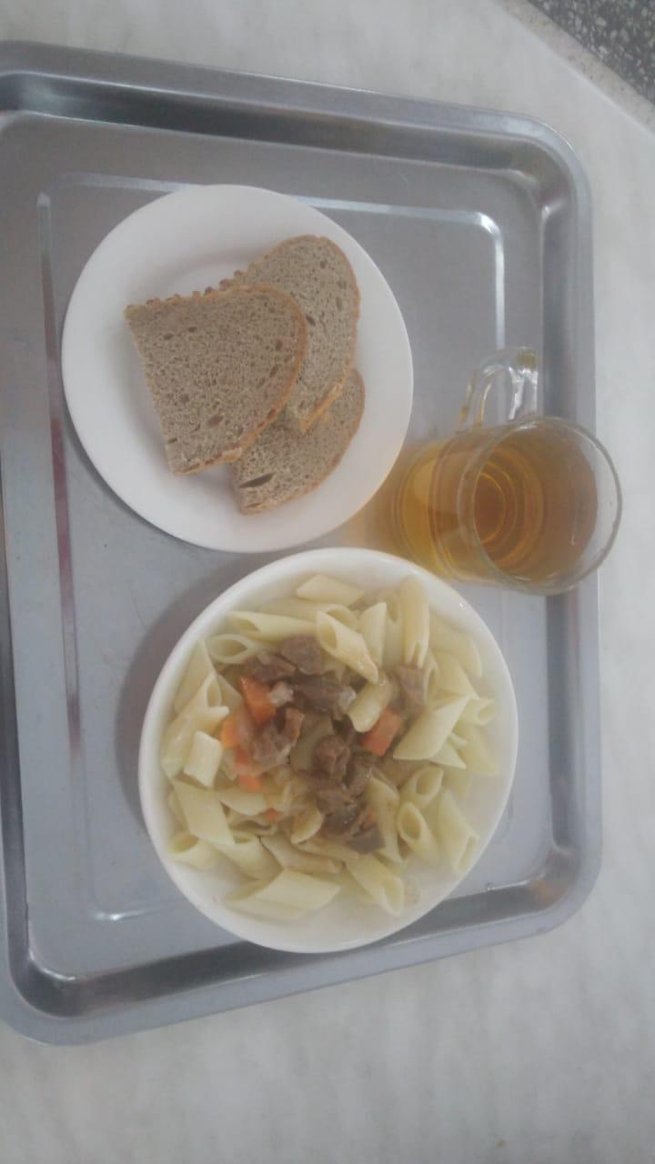 Тегін тамақтануды ұйымдастырудан көрініс.